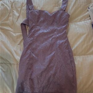 Lucy in the Sky Lavender Mini Dress